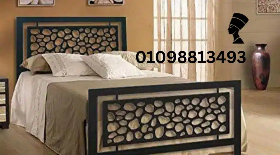 سراير حديد مودرن بتصميم ليزر من مصنع نفرتيتى