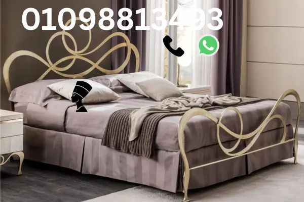 سرير حديد تشطيب ليزر
